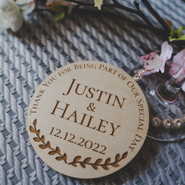 Personalized Coaster , Wedding favors for guests , Wedding favors, Wedding Gifts, Drink Coasters, Wedding Thank You Cards, Wedding Coasters