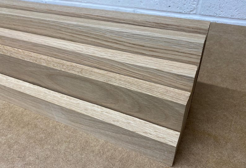 Tablas de roble macizo - Cepilladas por todos lados (PAR) - Espesor 20 mm - Varios tamaños imagen 7