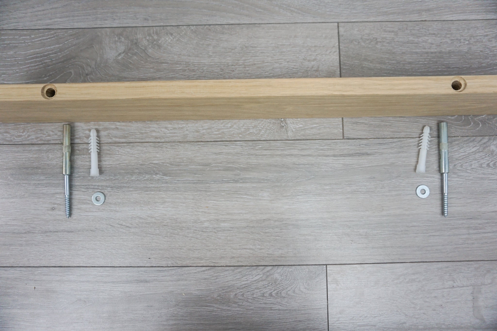 Oak Floating Shelf Plasterboard Fixings for Stud Walls Etsy UK