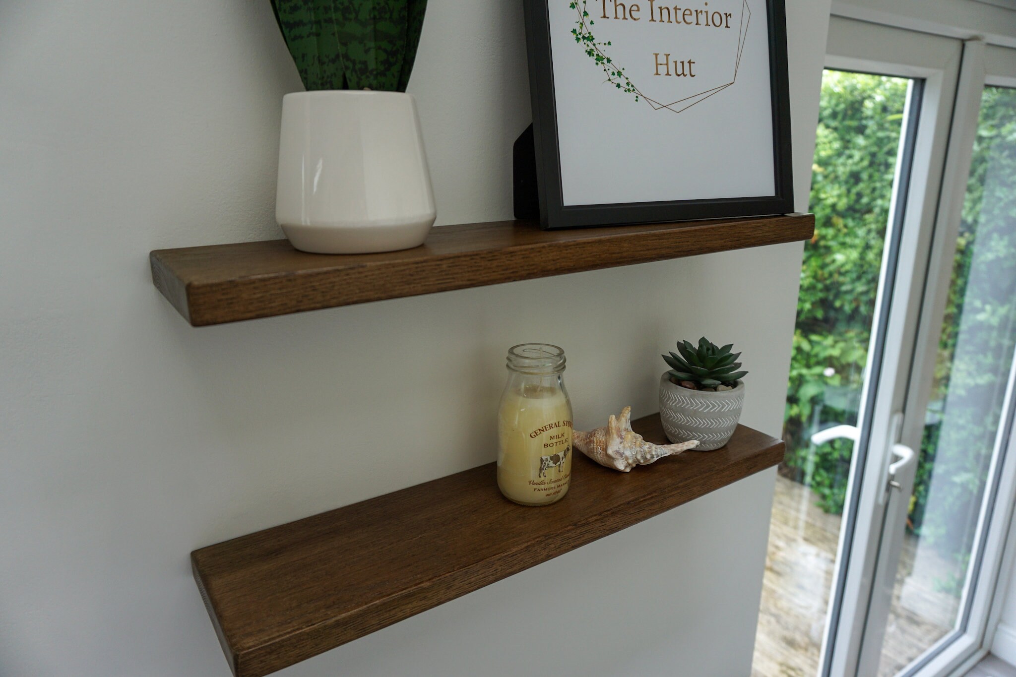 Oak Floating Shelf Plasterboard Fixings for Stud Walls Etsy UK