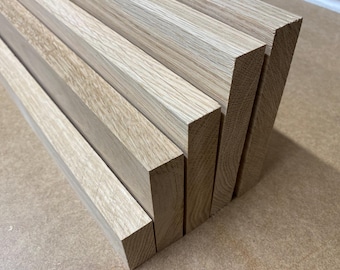 Solid Oak Boards - Planed All Round (PAR) - 20mm Thick - Various sizes