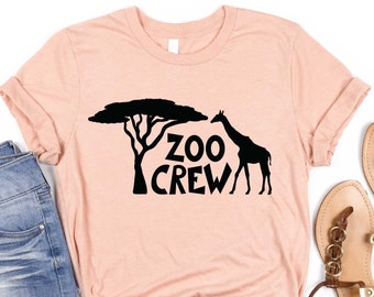 Zoo Crew Shirt, Zoo Squad Shirt, Group Zoo Shirts, Animal Lovers Tee, Family Zoo Shirts, Zoo Animals Tee, Zoo Birthday Shirt