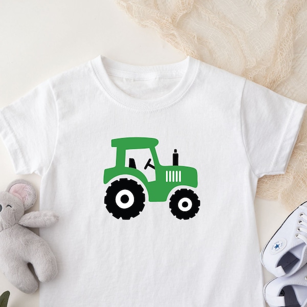 Tractor Shirt, Toddler Tractor Shirt, Tractor Birthday Shirt, Toddler Custom Birthday Shirt, Tractor Party Shirt