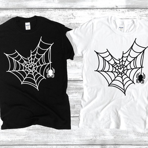 Spider Web Shirt, Red Heart Shirt, Spiderweb Aesthetic T-shirt, 90s Grunge Shirt, Goth Emo Tee, Valentine’s Day Tshirt