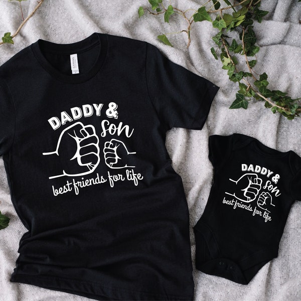 Daddy And Son Best Friend For Life Shirt, Daddy Shirt, Father's Day Gift, Father And Son Shirt, Fathers Day Shirt, Father And Baby Shirt