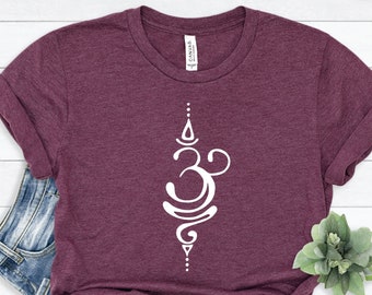 Om Shirt \ Breath Shirt \ Sanskrit Shirt \ Zen Tee \ Yoga Shirt \ Yogi Gift