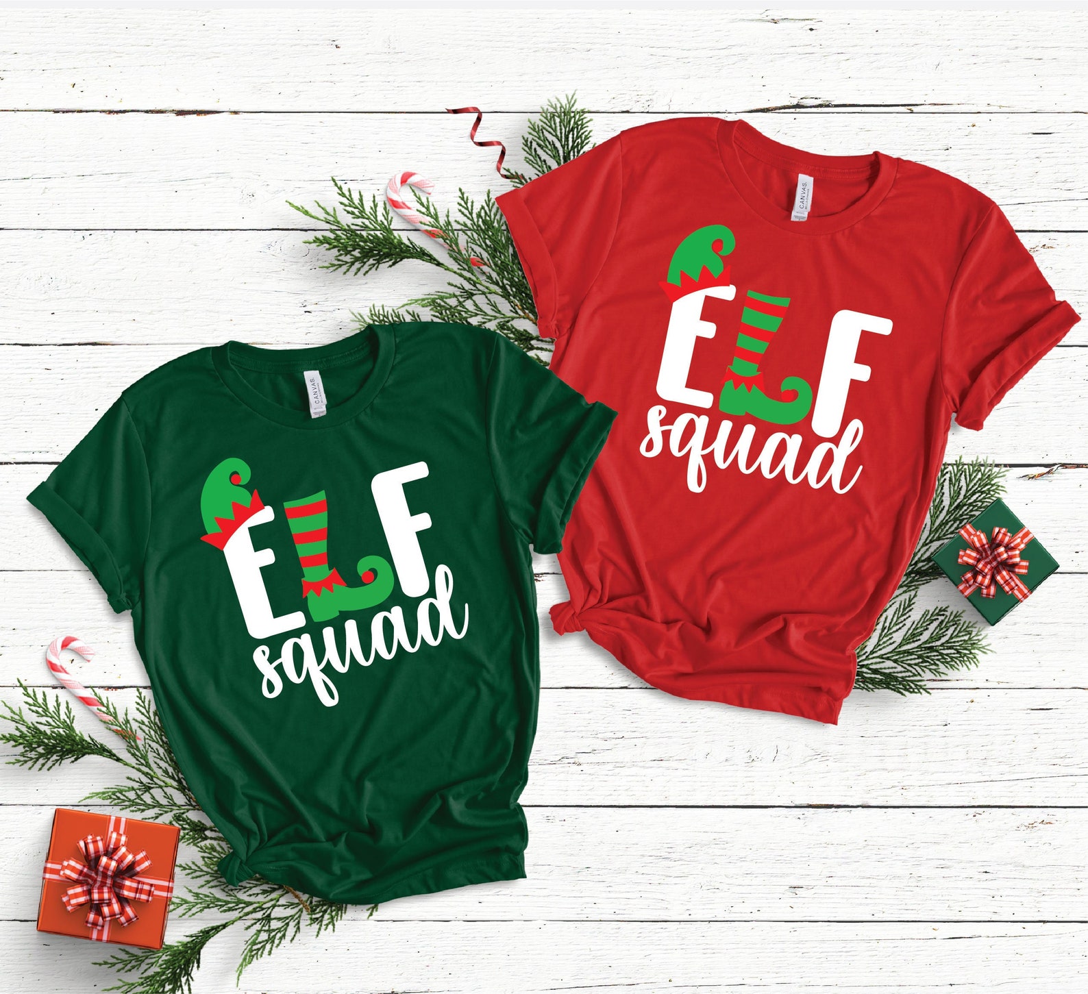 Elf Squad Shirt Elf Shirt Christmas Shirt Christmas - Etsy