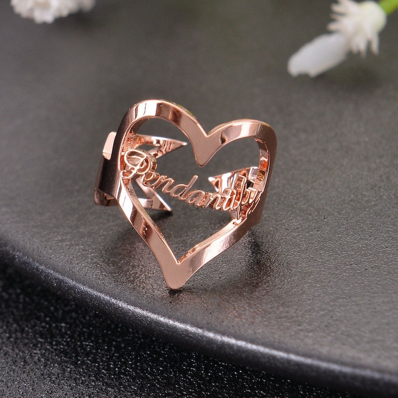 Word Ring - Etsy