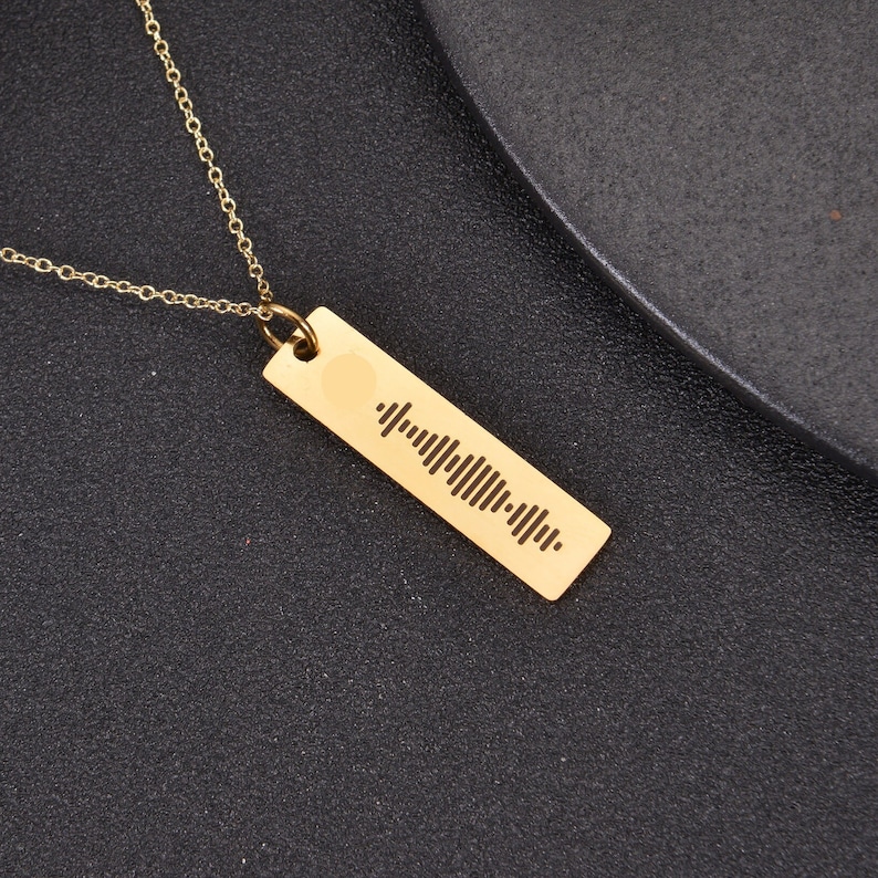 custom spotify necklace