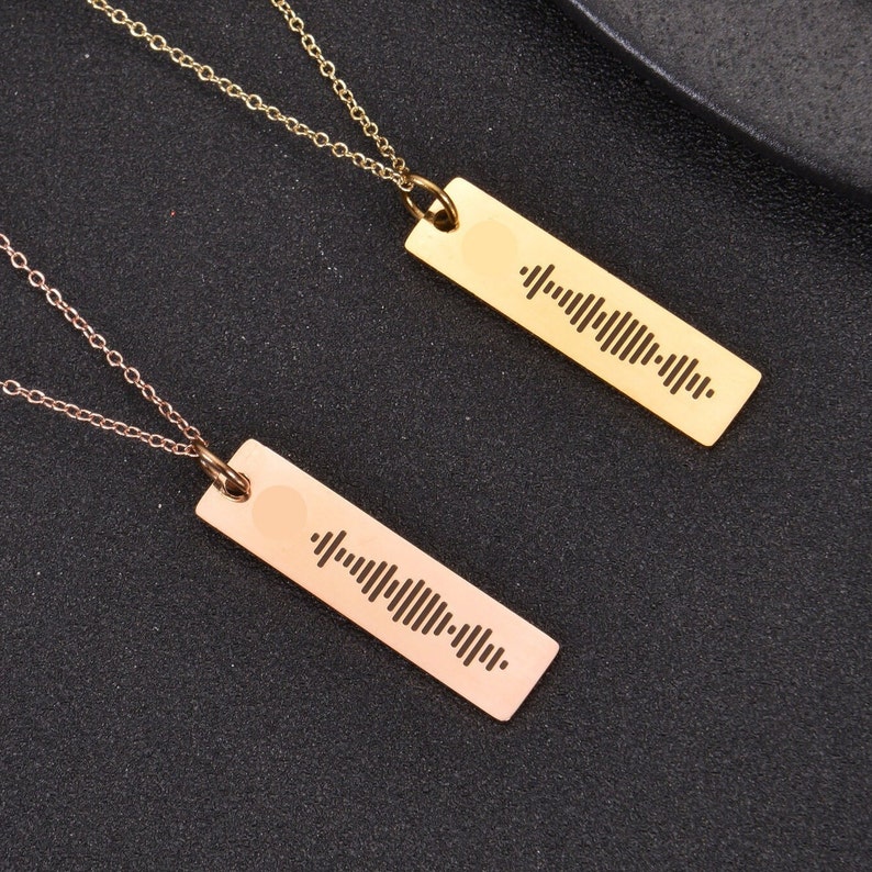 men's spotify necklace