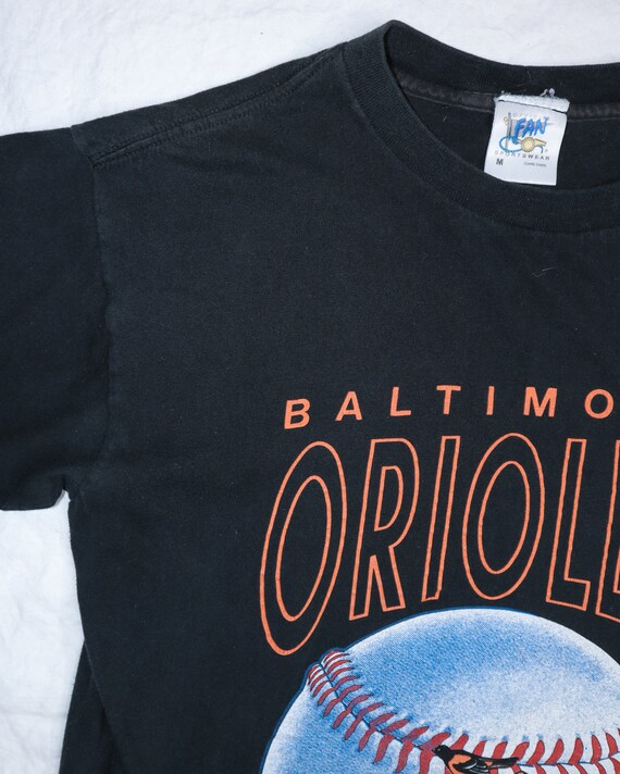 vintage 1990s orioles single stitch tee - image 3