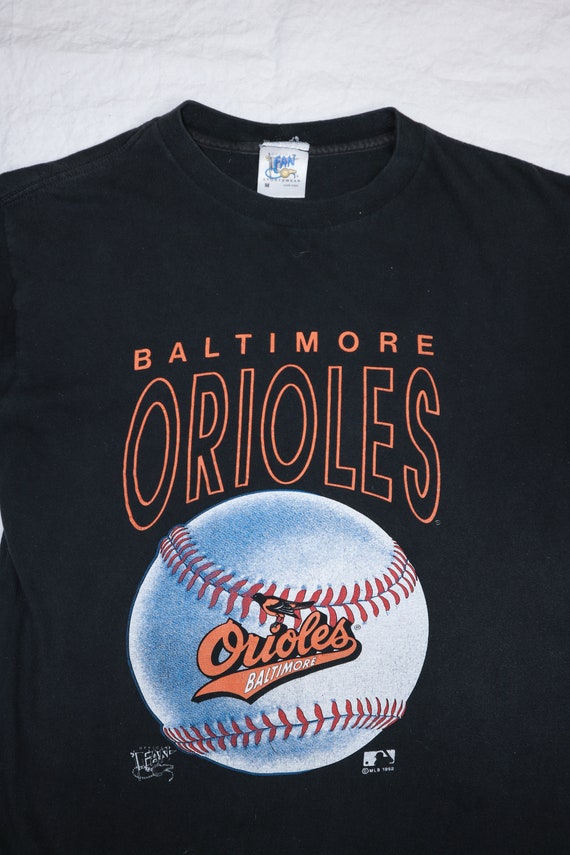 vintage 1990s orioles single stitch tee - image 5