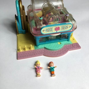 Vintage Polly Pocket 1995 Polly Pocket Light-up Supermarket - Pollyville Bluebird #14531 the lights function! Rare Polly Pocket