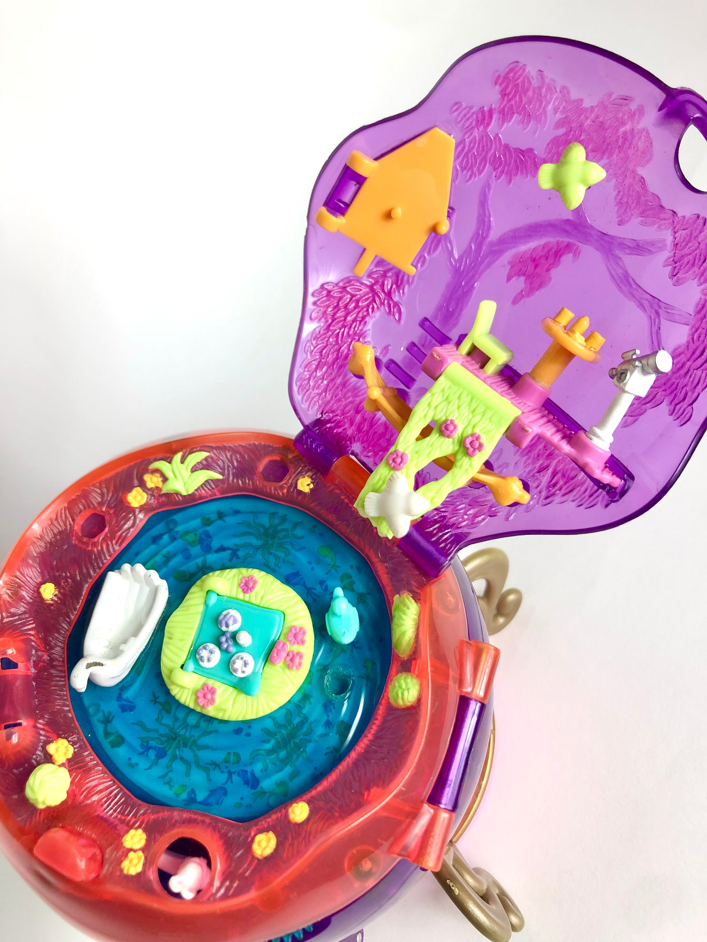 Vintage Polly Pocket Jewel Magick Ball - Sparkle Surprise