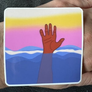 High Five Sticker