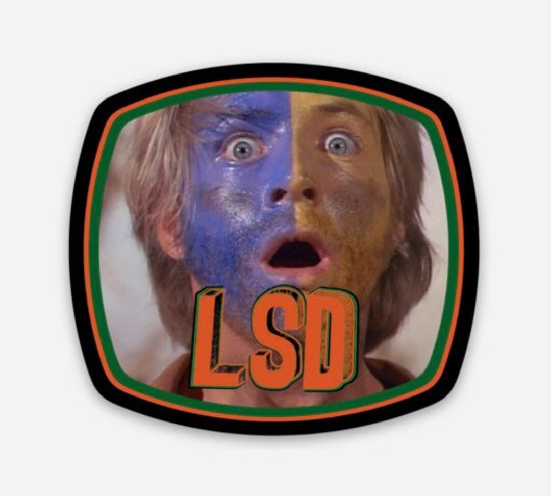 LSD “blue Boy” Sticker - Etsy