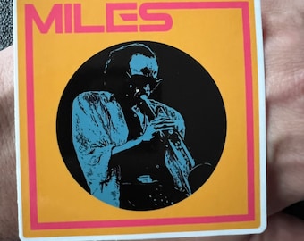 Miles Davis Sticker