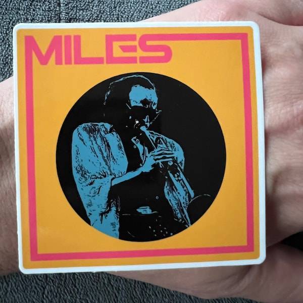 Miles Davis Sticker