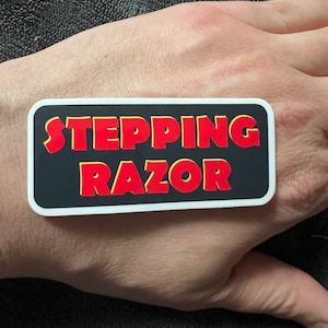 Stepping Razor Sticker