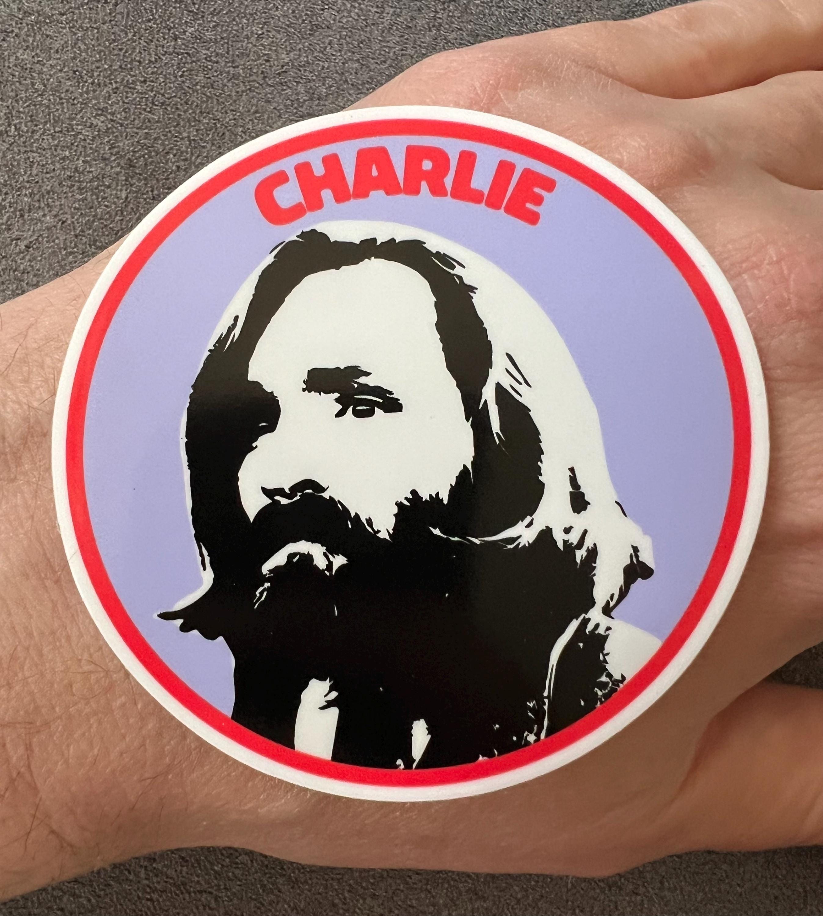 Charlie Sticker - Etsy