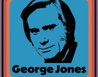 George Jones Sticker - Etsy