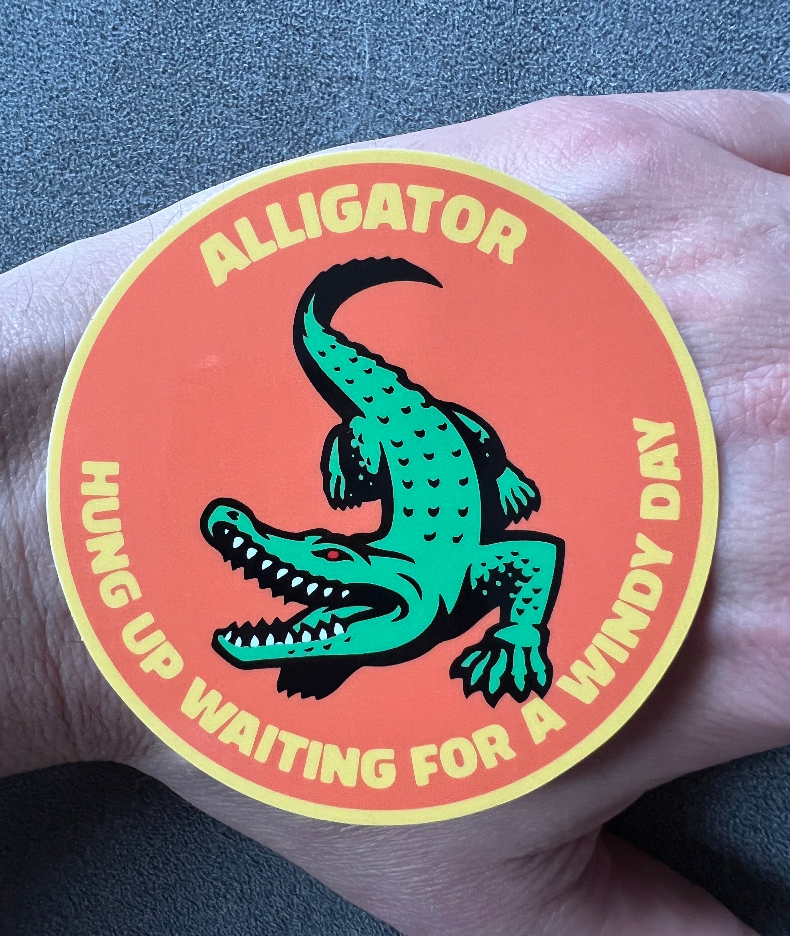 Alligator Sticker - Etsy