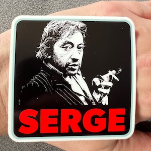 Serge Gainsbourg Sticker