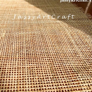 Rattan Cane Webbing, Natural Square Radio Weave Cane for DIY - Big Sale for new listing