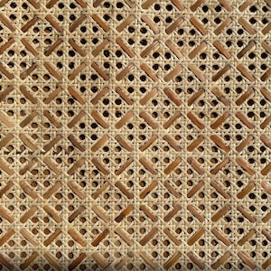 Rhombic Pattern Rattan Cane Webbing-Perfect for Restaurant, Coffee Shop, Homestay, Hotel, Party Decoration