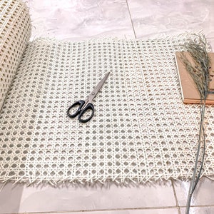 Natural Rattan Cane Webbing - Handmade Hexagon Pattern Material image 6