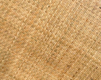 Fita de vime de luxo em espinha de peixe | Malha de rattan natural para decoração de móveis, hotéis, resorts e restaurantes