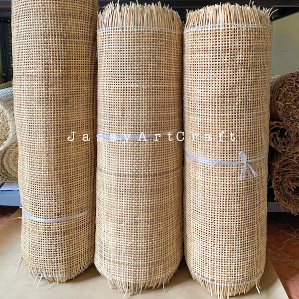 Rattan Cane Webbing for DIY-Premium Natural Radio- Cane Material- Cane webbing for Renew Furniture project