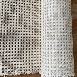 Cream Natural Hexagon Rattan Cane Webbing, Rattan Hadicraft cane weave, Cane Furniture