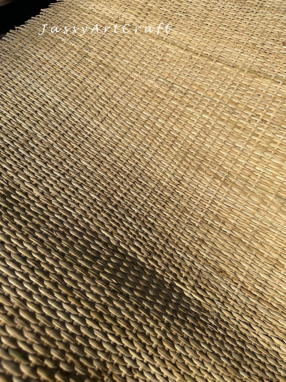 Tightly Woven Natural Cane Webbing | Closed Natural Weave Roll for Furniture Projects