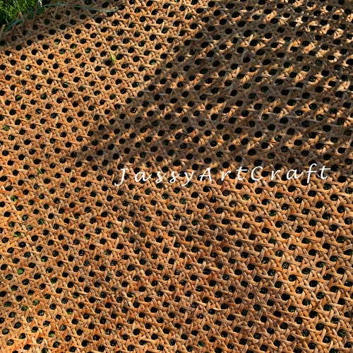 27.5 Width Dark Natural Rattan Cane bing Roll Cane Etsy