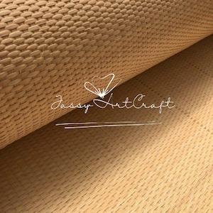Tightly Woven Natural Cane Webbing | Closed Rattan Mesh for Cabinet & Chair Projects Premium Rattan Roll for DIY and Restoration Home Crafts