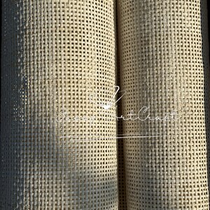 Radio Rattan Cane Webbing Roll for DIY project- Bleached cane fabric, Furniture Restoration & Crafts image 10