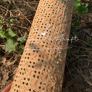 Rhombic Pattern Rattan Cane Webbing-OEM Customized Color-Perfect for Restaurant, Coffee Shop, Homestay, Hotel, ect image 10