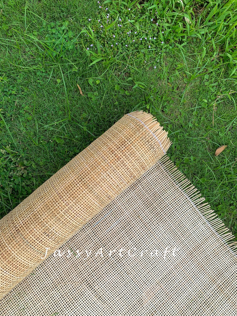 Rattan Cane Webbing for DIY-Premium Natural Radio Cane Material Cane webbing for Renew Furniture project image 5