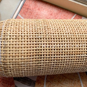 Cane Webbing for DIY-Premium Natural Radio rattan cane webbing Sell by Feet Furniture Decoration image 2