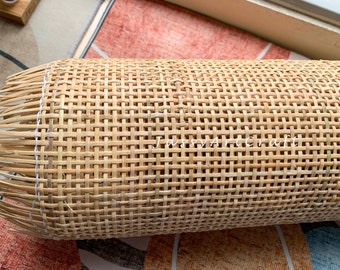 Cane Webbing for DIY-Premium Natural Radio rattan cane webbing- Sell by Feet- Furniture Decoration