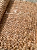 Rattan Webbing Cane Dark Brown Natural Radio | Ideal for Vintage Square Weave, DIY Furniture product logo