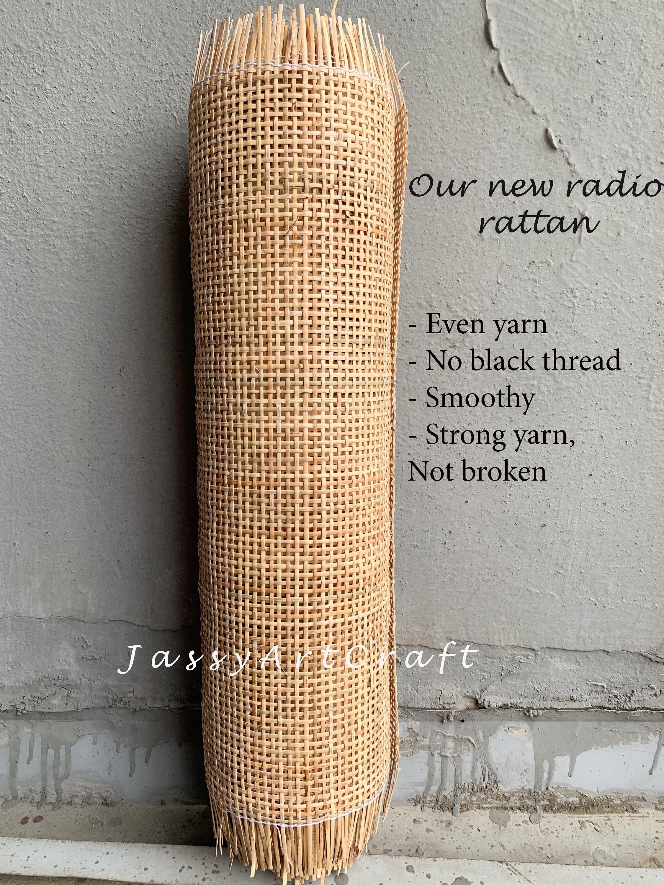 Premium Natural Rattan Cane bing Natural Radio Rattan Cane Etsy Canada