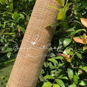 OFF PRICE- Natural Radio Rattan Cane Webbing DIY-Premium Square webbing for furniturer, interior design image 12