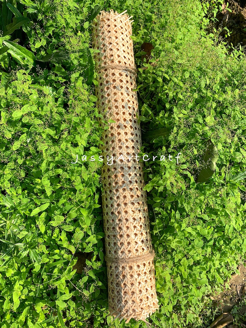 Premium Hexagon Rattan Cane Webbing Roll Cane for DIY, Best quality Natural Hexagon Supper fine Hole with Competitive price image 8