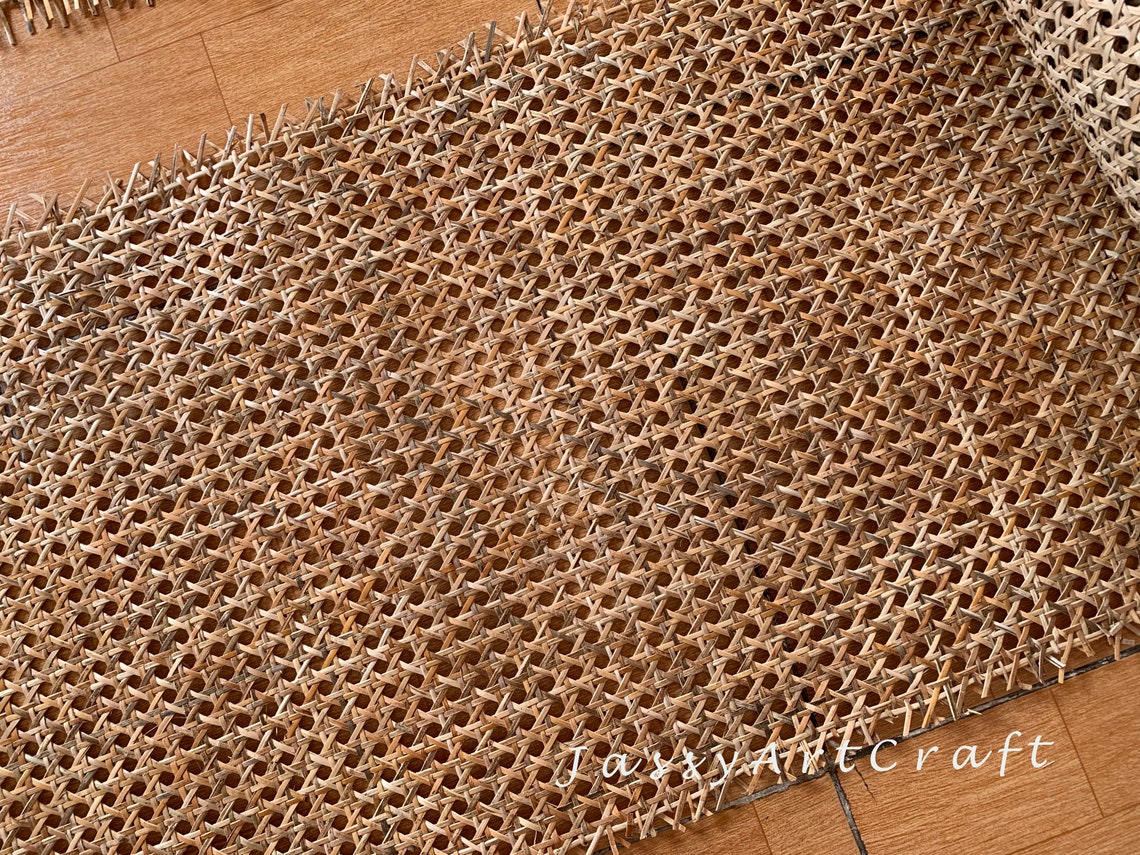 Darker Brown Natural Hexagon Rattan Cane bing Wood Color Etsy