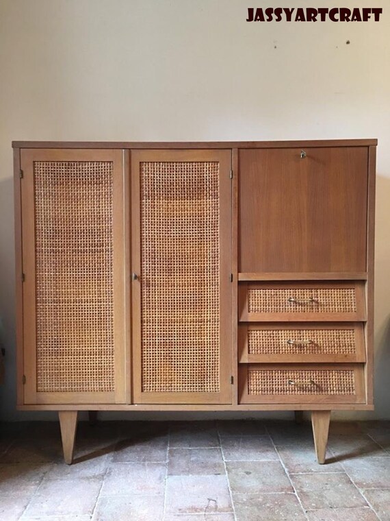 Cane clearance webbing sideboard