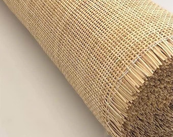 Handwoven Natural Rattan Cane Webbing - Furniture Repair, DIY Crafts