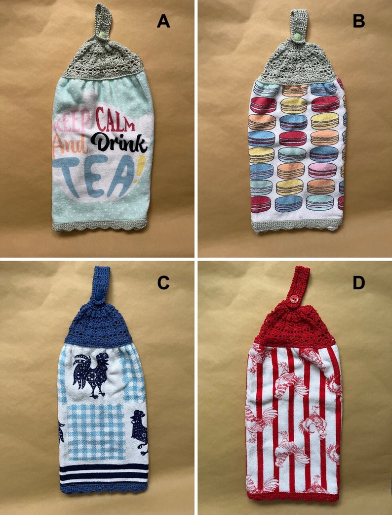 Crochet Hand Towels double Sided / Crochet Kitchen Towel Etsy Australia