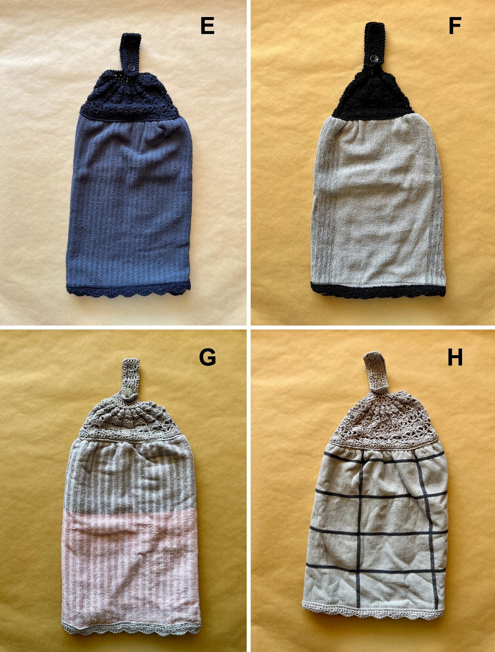 Crochet Hand Towels double Sided / Crochet Kitchen Towel Etsy Australia